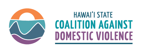 Hawaiʻi State Coalition Against Domestic Violence logo link to homepage