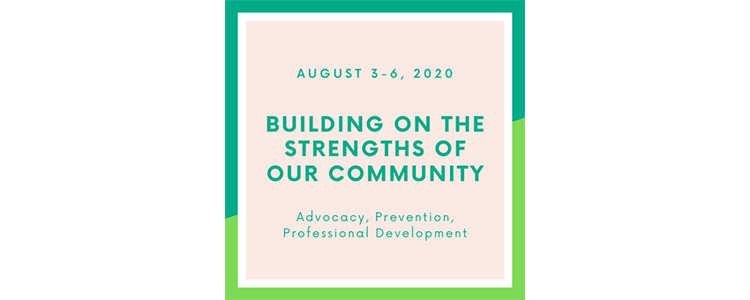 2020 Hawaiʻi State Coalition Against Domestic Violence Conference flyer: Building on the Strengths of Our Community